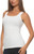 Felina Women's 3 Pack Ribbed Tank Tops, White-Gray-Black, Large