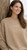 Quicksilver Women's Boyfriend Crewneck Sweatshirt, Tan, Medium