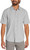 Orvis Men's UPF 30 Relaxed Fit Quick-Dry Short Sleeve Woven, Gray,Large