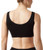 32 Degrees Layer Zero 2 Pack Seamless Nylon Bra, Black/Sienna, Small