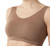 32 Degrees Layer Zero 2 Pack Seamless Nylon Bra, Black/Sienna, Medium