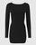 Florence by Mills Women's Softie Cotton Mini Dress, Black, X-Large