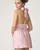 Florence by Mills Women's Garden Party Halter Mini Dress, Petal Snow Garden Floral, Medium