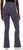 Kirkland Signature Women's Stretch Brushed Mini Flare Yoga Pant, Purple, Medium