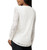 Cable & Gauge Women's Lace Blouse Top, Whisper White, Large