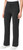 Mondetta Women's Stretch High Rise Straight Leg Active Pant, Black, Large