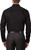 Calvin Klein Slim Fit Stretch Solid Spread Collar Dress Shirt, Black, X-Large