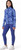 Mondetta Youth Girl's 2 Piece Active Set, Jacket and Legging, Blue, Medium