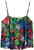 Desigual Women's Molly Top Swimsuit Top, Black Multi, Medium