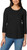 KIRKLAND Signature Women's 3/4 Sleeve Boatneck Slub Tee Shirt, Black, X-Large
