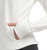 Jockey Women's Satin Stitch Yoga Jacket, Off White, Medium