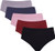 Carole Hochman Women's Midnight Stretch Hipster 5 Pack, Dark Multi, X-Large
