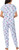 Disney Stitch Women's 2 Piece Ribbed Lounge Pajama Set, Blue, Large