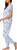 Disney Stitch Women's 2 Piece Ribbed Lounge Pajama Set, Blue, Small
