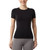 32 Degrees Layer Zero Women's 2-Pack Seamless Nylon T-Shirt, White/Black, Medium