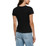 Banana Republic Women's 3-Pack Classic Crew T-Shirt, White/Black/Gray, Medium