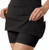 32 Degrees Cool Women's Active Skirt with Pockets, Black, X-Small