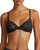 Polo Ralph Lauren Flocked Pony Mesh Underwire Demi Bra, Black, 34D