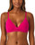 OnGossamer Women's Bra, Wire Free, Push Up, Deep Magenta, 32B