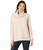 Jones New York 254422 Long Sleeve Sweater, Pink, XL