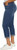 Gloria Vanderbilt Ladies' Cuffed Boyfriend Jeans Mid Rise, Dark Denim, 12