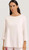 Hanro Women's Essentials 3/4 Sleeve Shirt, Moonlight, X-Small