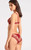 Aubade Fleur De Tattoo Half Cup Bra Rouge Ecrin 32B