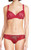 Journelle Women's Chloe Lace Demi Cup Bra, Berry, 32D