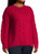 St Jhon's Bay Women's Long Sleeve Sweater, Cabaret Red, Large