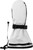 Reima Kids' Ski And Snowboard Mittens, White and Black, 4