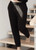 Lahgo Men's Organic Pima Cotton Pant , Black, Large