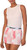 DKNY Women's 2 Piece Outfit Clothing Set Tank Top & Short, Cream Pink Plaid, X-Large