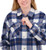 HFX Ladies Shirt Neck Collar Jacket, Relaxed fit, Multi Color, 2X-Large