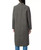 Bernardo Long Coat Women's, Button Closure, Micro Houndstooth Print, Brown, Large