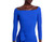Chiara Boni La Petite Robe Tushana Square Neck, Sheath Dress, Azulejo, 16
