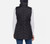 Weatherproof Women's Weathercast Quilted Long Puffer Vest Coat, Black, X- Large
