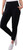 KIRKLAND Signature Women's Quick-Dry High Rise Active Pants, Black, Small