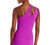 Chiara Boni La Petite Robe Costanza One Shoulder, Mermaid Gown, Magenta, 16