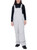 Gerry Ladies Water Resistant Snow Bib Pant, Gray, Small