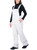 Gerry Ladies Water Resistant Snow Bib Pant, Gray, Small