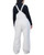 Gerry Ladies Water Resistant Snow Bib Pant, Gray, Small