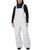 Gerry Ladies Water Resistant Snow Bib Pant, Gray, Medium