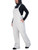 Gerry Ladies Water Resistant Snow Bib Pant, Gray, Medium