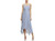 Splendid Women's Stella Linen Maxi Dress, Removable Waist Tie, White, Small