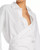 A.L.C. Madison Shirt, Front Buttons, Side Wrap Closure, White, 0