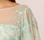 Adrianna Papell Beaded Illusion Long Gown, Flutter Sleeves, Mint Glass, 6