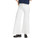 Mother The Lil' Roller Fray Petites High Rise Wide Leg Jeans, White, 34
