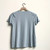Eileen Fisher Women's Crew Neck Boxy Tee, Short Sleeve, Dawn, 2X-Small