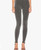 David Lerner, Women's Pigment Dye Moto Legging, Grey, X-Small