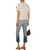 Current Elliott Women's The Cropped Straight Jeans, Indigoombrew, 27